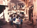 Blue Commandos marching