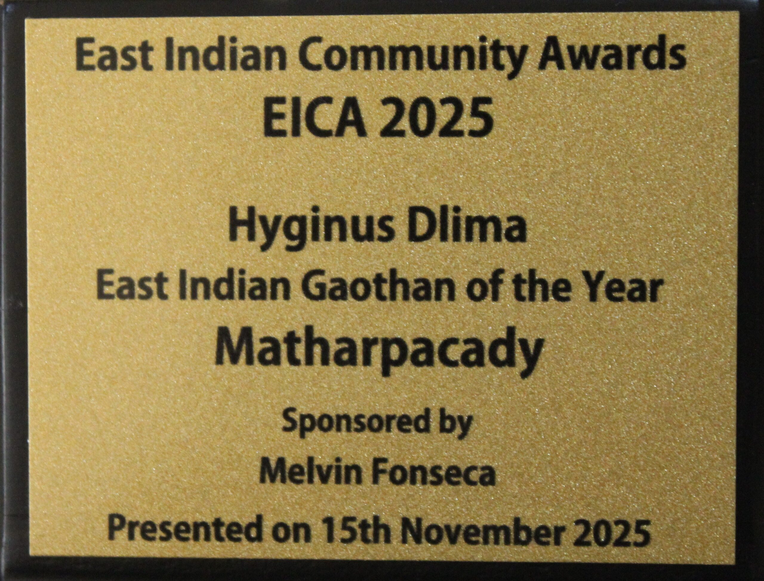 You are currently viewing East Indian Gaothan of the Year 2025